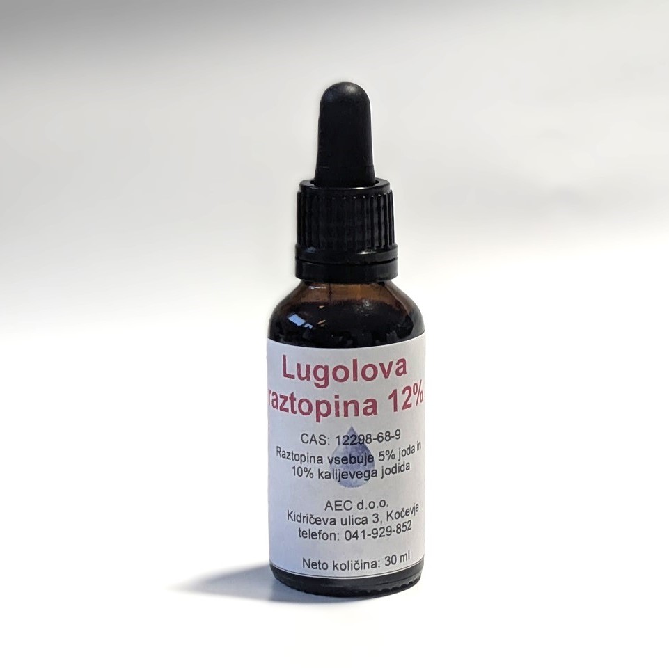 Lugolova raztopina 12% – 30ml